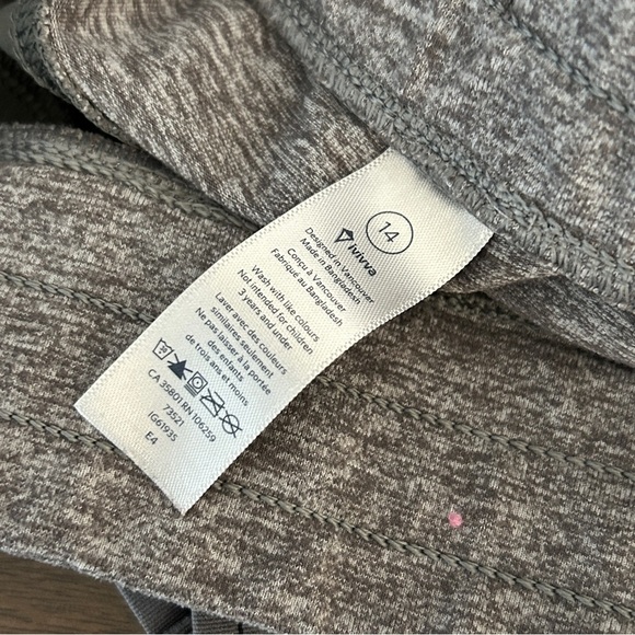 ❤️ Ivivva Gray Joggers Youth 14 - Picture 3 of 7